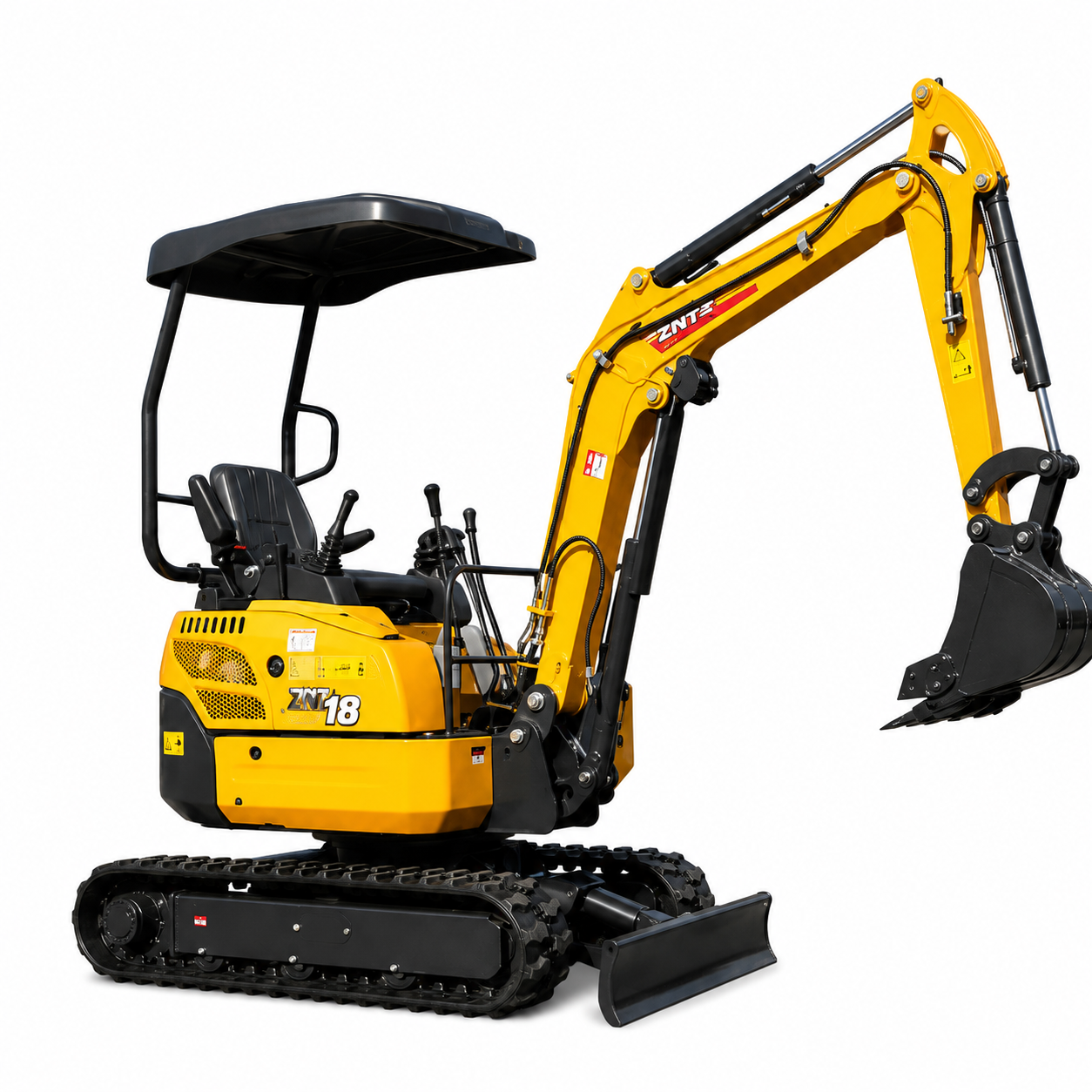 Mini Escavadeira Modelo 18 — Motor Kubota D902