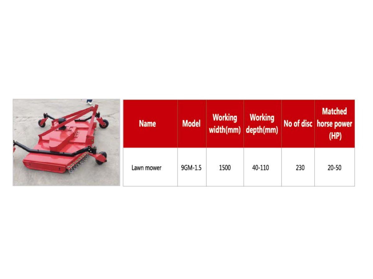 Cortador de Grama 9GM-1.5 — Lawn Mower