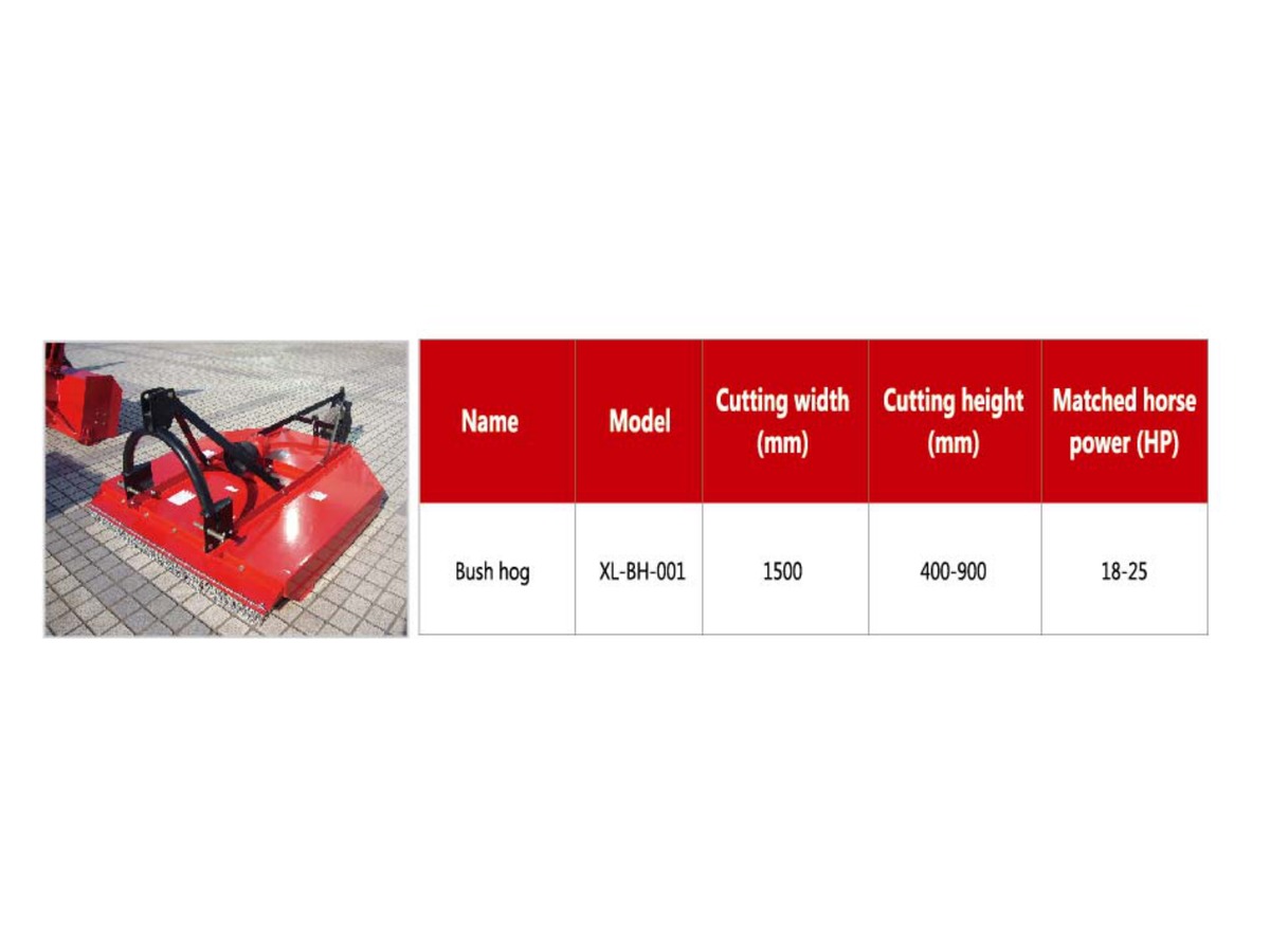 Roçadeira Bush Hog XL-BH-001